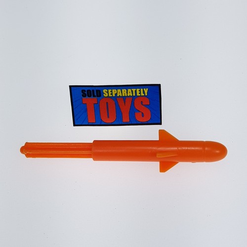 Vtg Tiger Electronics Battle Vision MISSILE rocket orange accessory part TV game - Picture 5 of 7