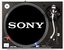 Sony - 7"-12" DJ slipmat slip mat LP turntable record player