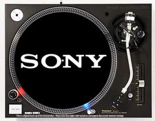 Sony - 7"-12" DJ slipmat slip mat LP turntable record player