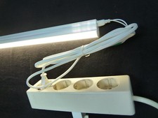 LED 4x90cm Licht Leuchte T5 magnetisch Steckerfertig Beleuchtung Tego Regal