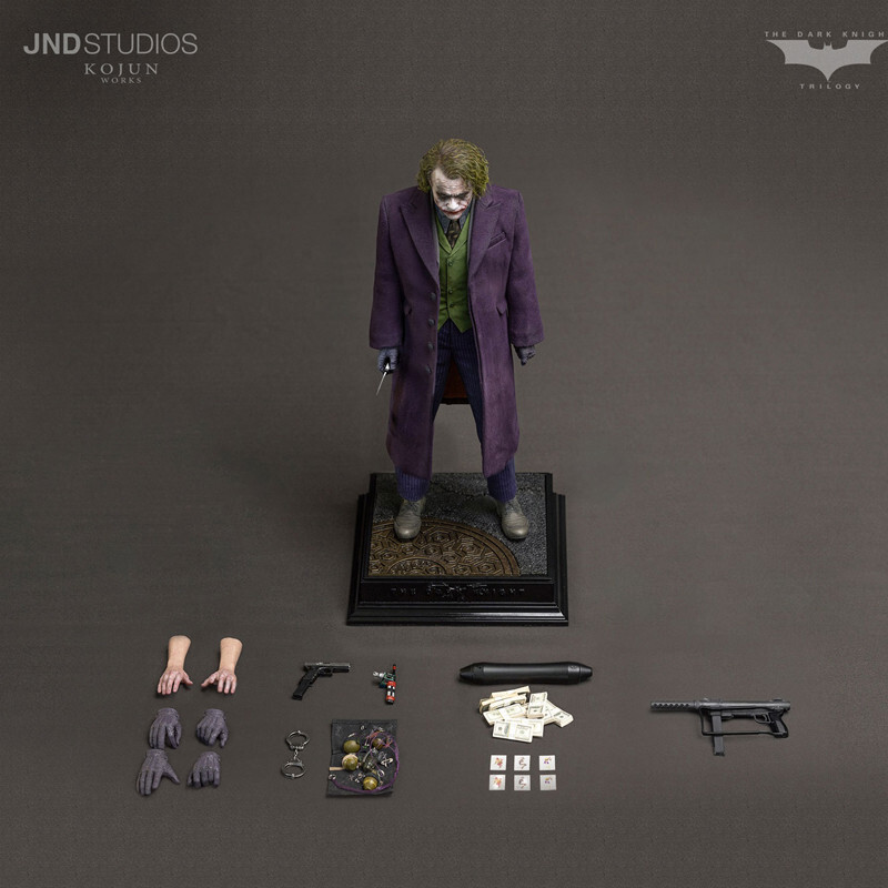JND Studio Joker Action Figure Model in stock 1/6 Scale Type