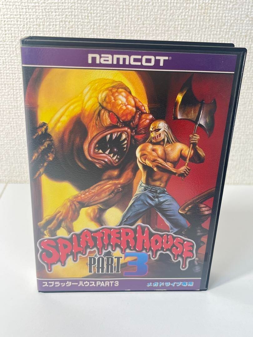 Mega Drive Splatterhouse Part 3 Video games collection Hobby