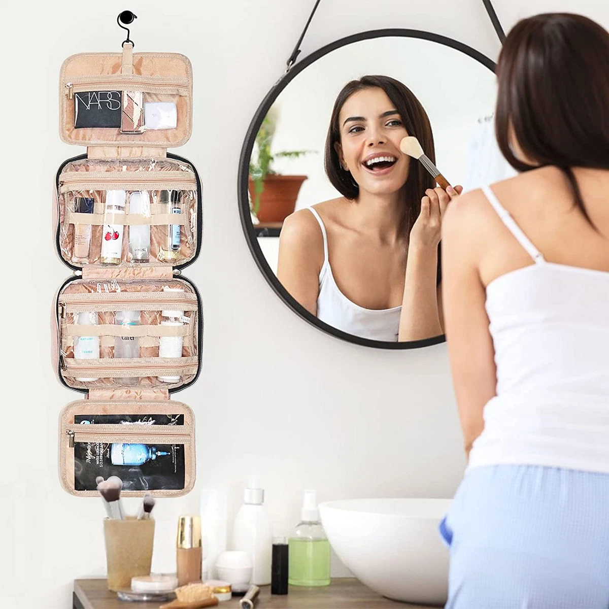 Share 158+ hanging toiletry bag with mirror 3tdesign.edu.vn