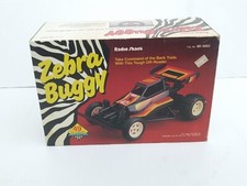 Radio d'epoca Shack Zebra Buggy RC trasmettitore auto NOS Nikko Turbo Panther