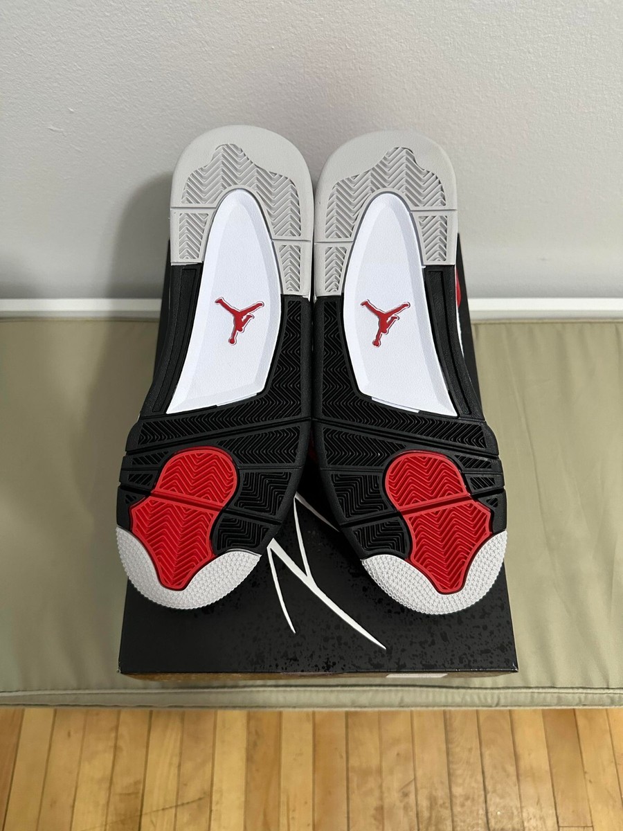 Size 6.5 - Jordan 4 Retro Mid Red Cement for sale online | eBay