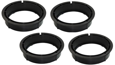 4pcs 6.5'' VW Door Mounting Ring Speaker Adapter 1.5'' Plate Euro Volkswagen Audi 