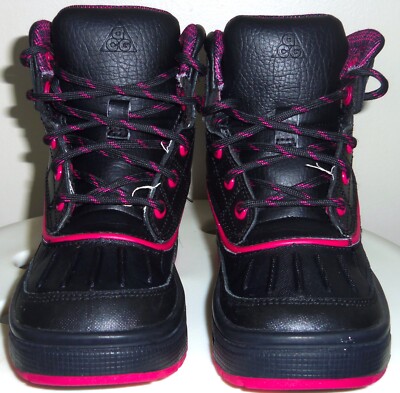 VTG 2012 NIKE ACG WOODSIDE 2 (BLK/ PNK) GIRLS TODDLER WINTER  display picture 3