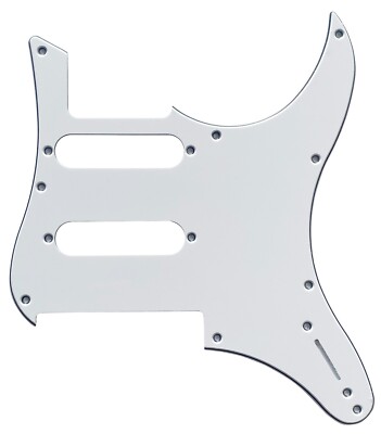 3 Ply White For Yamaha Pacifica 112V Style Guitar Pickguard Scratch Plate