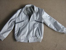 VESTE HOMME 40 POITRINE - RÉVERSIBLE - GRIS CLAIR ET GRIS FONCÉ - 2 POCHES LATÉRALES - EXCELLENT ÉTAT