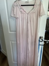 Vintage Vasserette Small  underneath It All  Nightgown Made In USA Pink Nylon