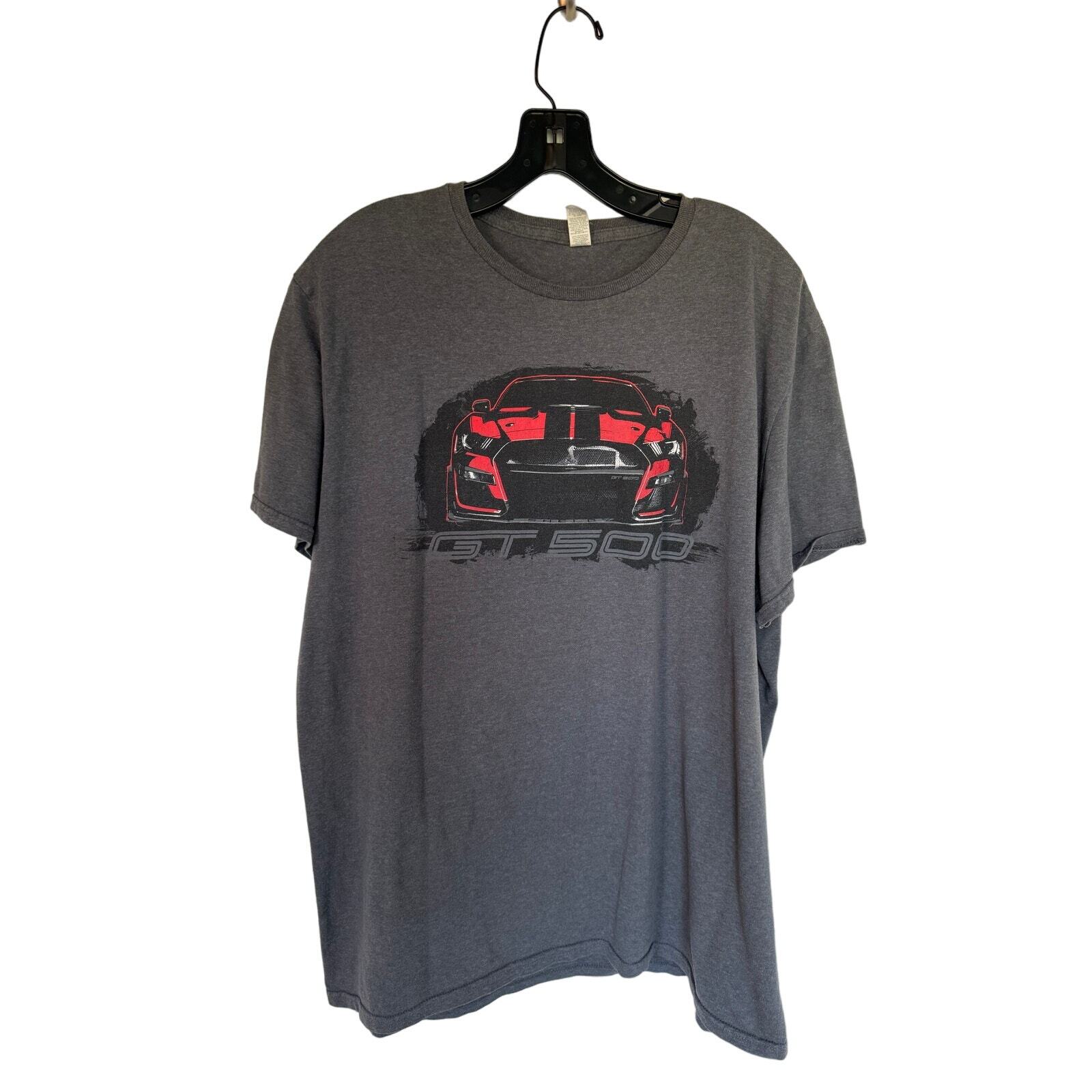 PONY T shirt Ford Mustang Shelby GT500 Cobra grigia uomo XL