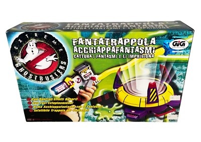 Extreme GHOSTBUSTERS Ghost Trap with Blaster | Trendmasters 1996