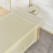 4 Sets Premium Microfiber Soft Massage Table Sheets Set, 3 Piece Set Ultra Light