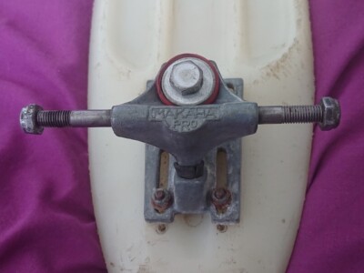 Makaha Pro Skateboard Trucks And A Plastic Deck