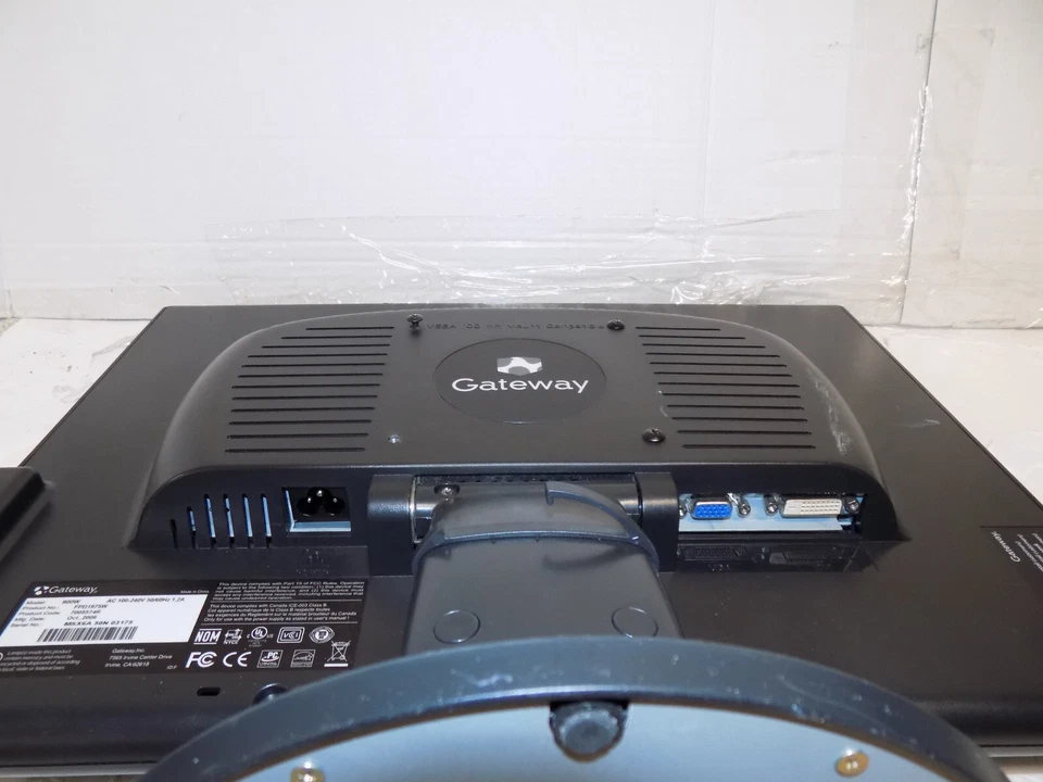 Gateway Monitor 19" 1440 x 900 HD TFT LCD Monitor FPD1975W - Image 4 of 4