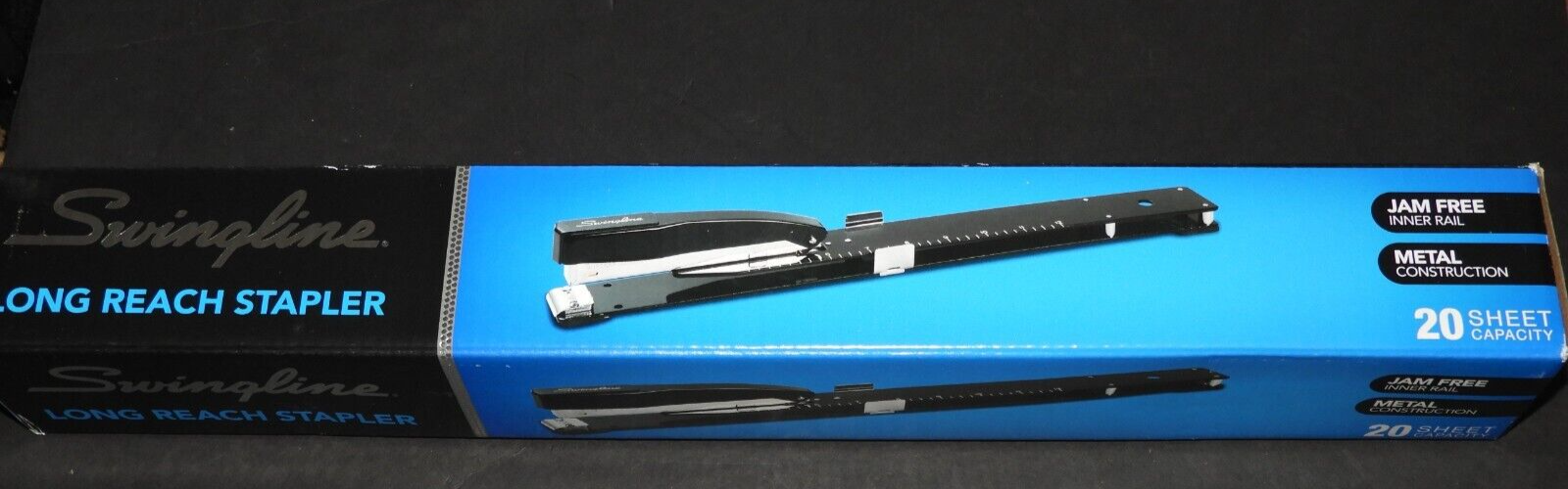 Swingline Long Reach Stapler 20-Sheet Capacity New in Box-image