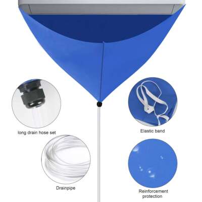 Mini Split Air Conditioning Cleaning Kit AC Coil Cleaner Waterproof Cover Bag US
