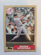 1987 TOPPS BUTCH WYNEGAR #464 NM