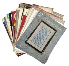 Cross Stitch Leaflets Magazines Variety Alphabetical A - C - Select at Drop Down