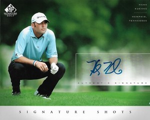 Hank Kuehne Signed 8x10 2004 SP Combined Shipping