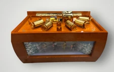 Mr. Christmas Animated Holiday Wooden Symphonium Music Box - Ballet Dancing