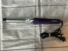 Conair 1" Curling Iron Purple Portable CD22WR, Working