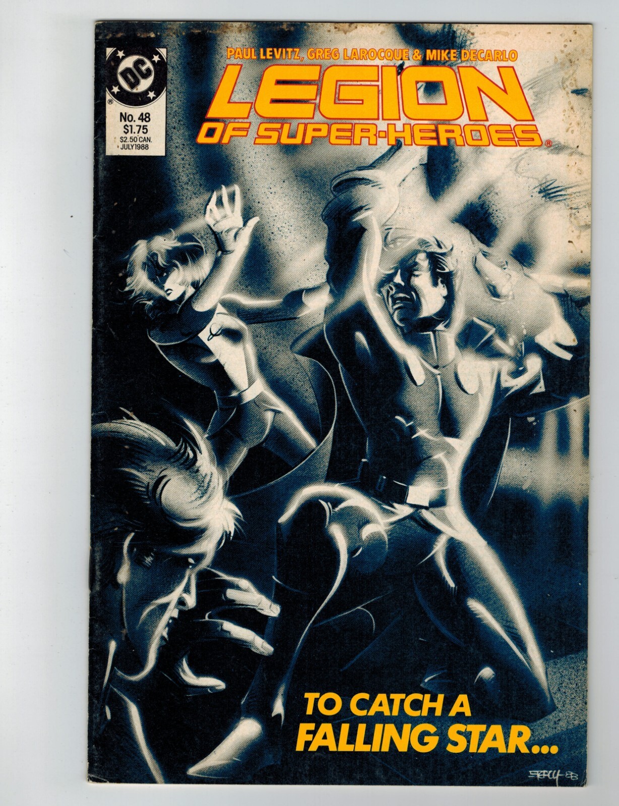 Legion of Super-Heroes #48 Comic Book July 1988 DC Comics