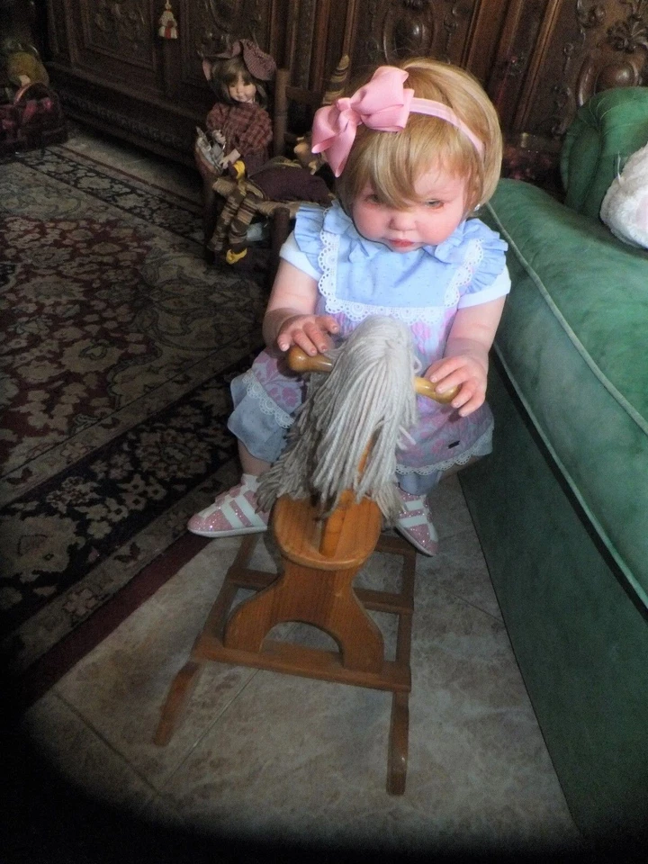 REBORN OMBRETTA DAL KIT CHANELLE DI JANIE DE LANGE 66 CM - - Immagine 3 di 4