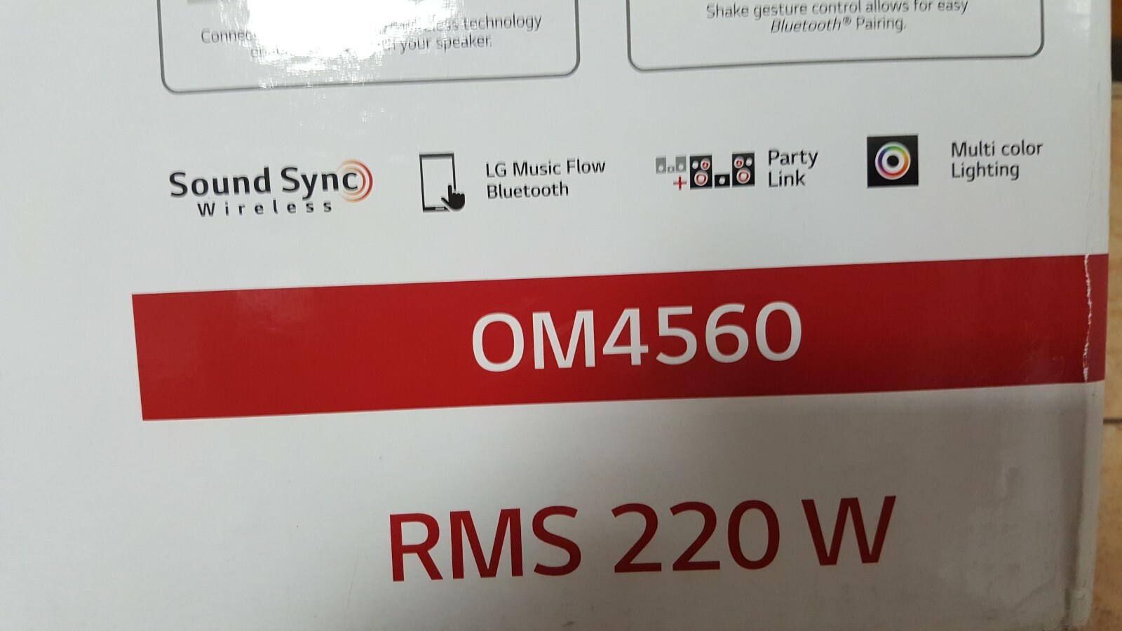 lg x boom cube om4560