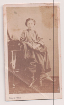 Vintage CDV Louis-Napoléon, Prince Imperial of France Pierre Petit Photo