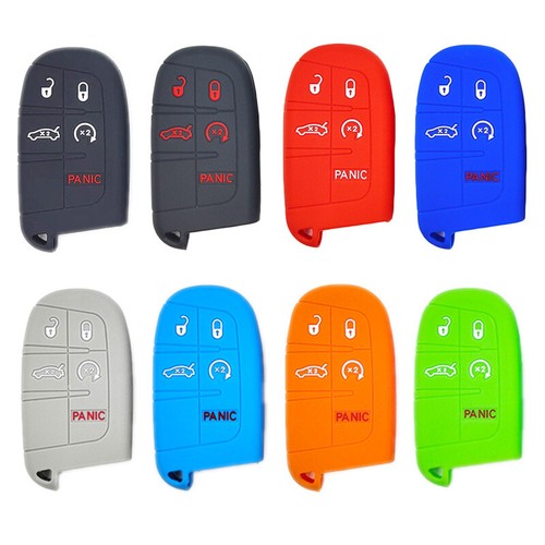 Ontto Cover Per Chiave Auto In TPU: Protezione E Stile Per Fiat 500X, Jeep Renegade, Compass, Chrysler 300C E RAM – Colore Bianco R