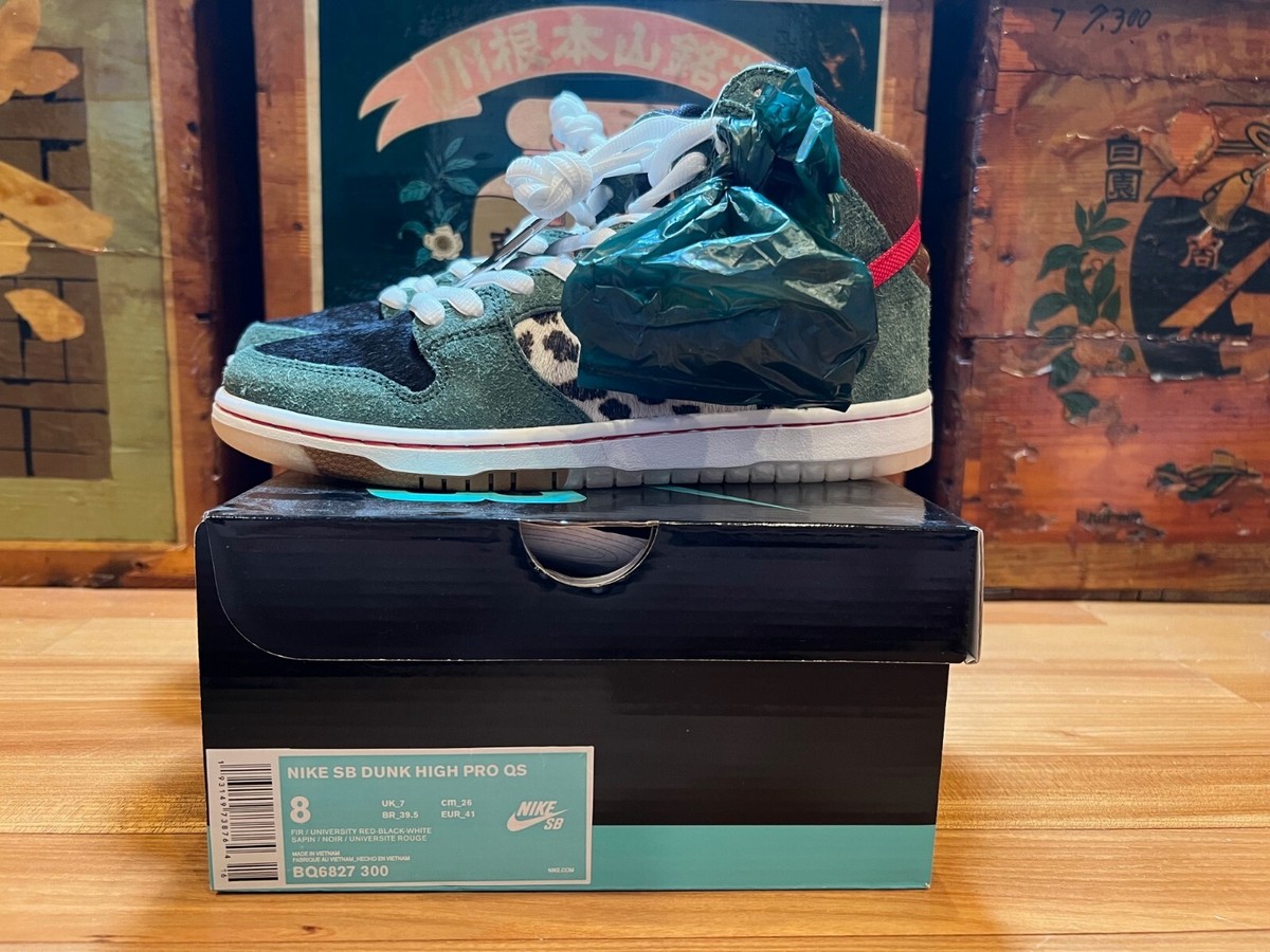 靴 Nike SB Dunk High Pro QS \"Dog Walker\" Dunk High SB 'Walk The Dog' - Nike - BQ6827 300 - multi