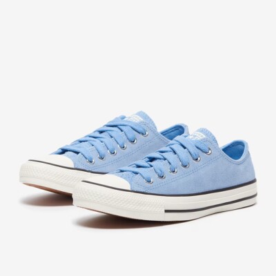 All Star Converse Chuck Taylor Gr. 5,5 UK hellblau/reiher Wildleder A10138C