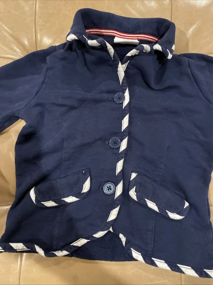 HANNA ANDERSSON 5 Jacket, Soft Inside Zip, Pockets, 110 - Image 2 of 4