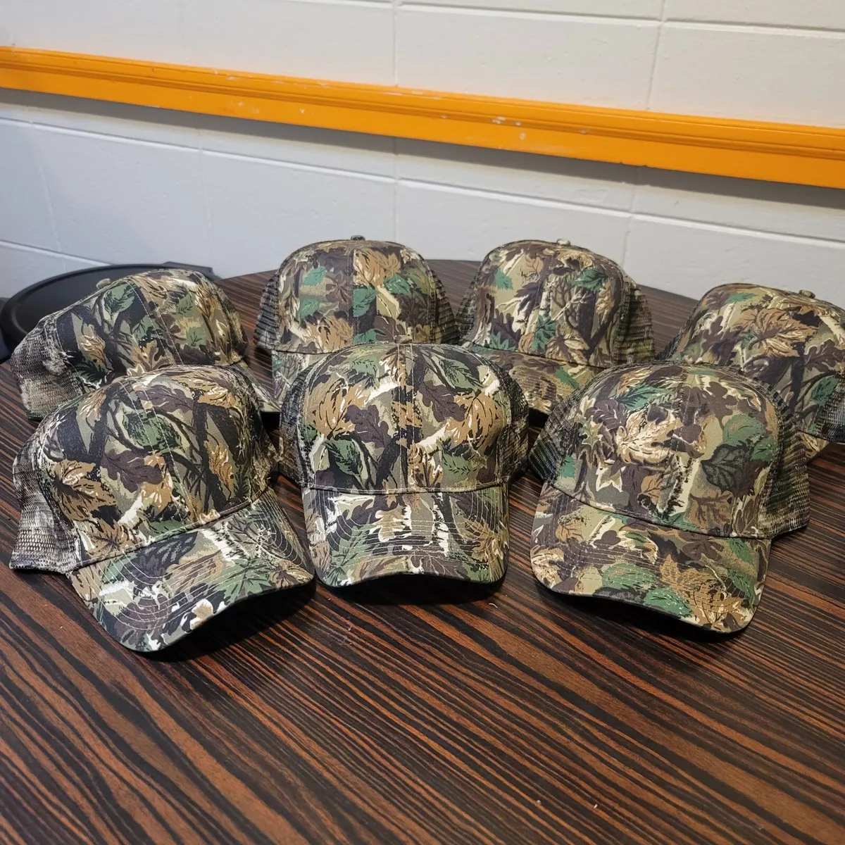 Camouflage cheap mesh hats