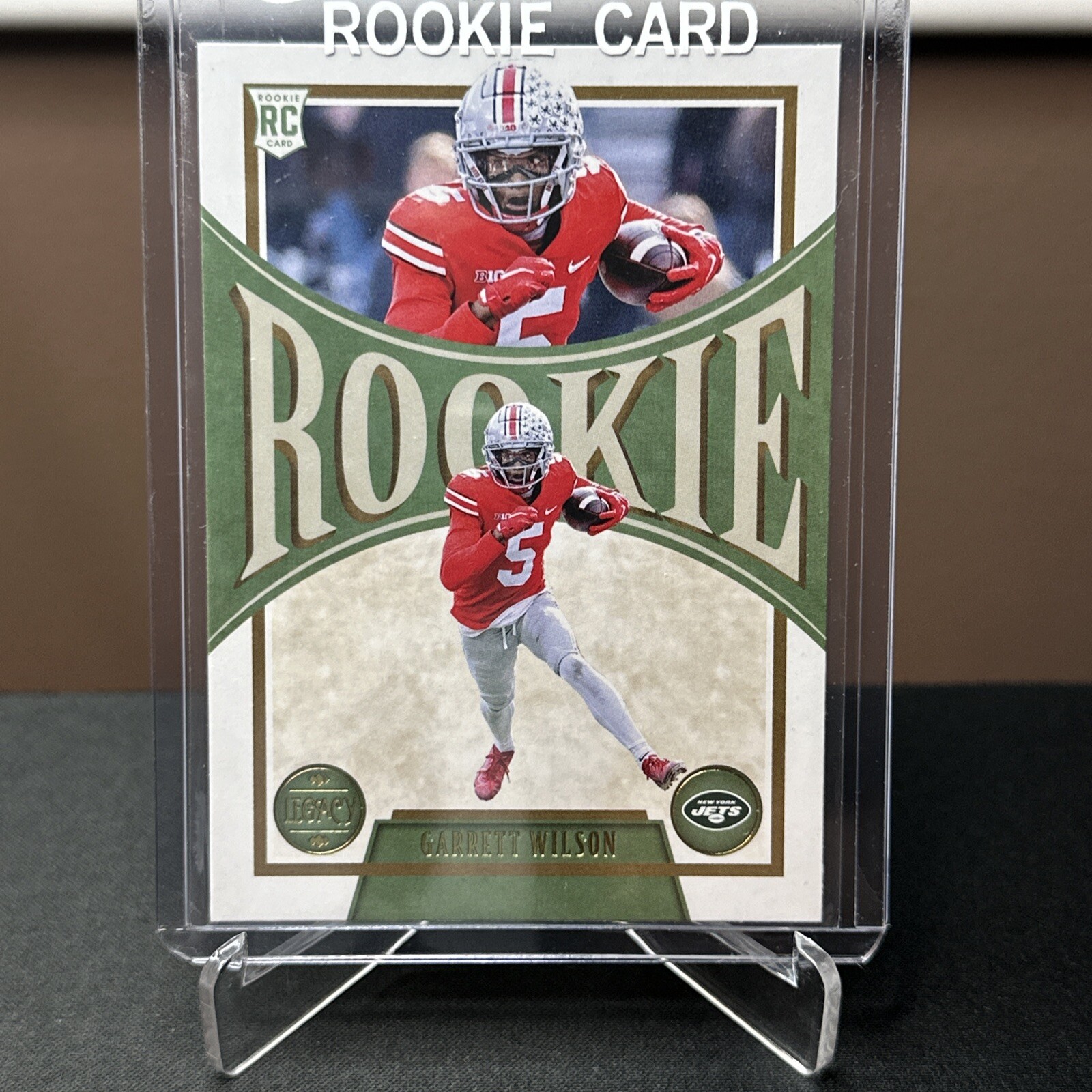 2022 Legacy: Garrett Wilson Rookie Card No. 152