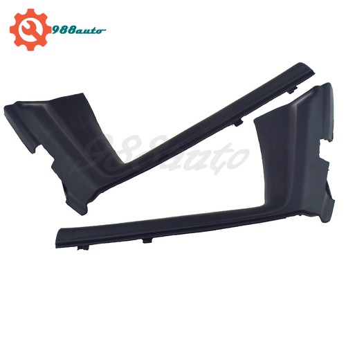 Para Toyota Yaris 2012-2015 Par Delantero Limpiaparabrisas Cubierta de Extensión de Capucha Lateral - Imagen 2 de 10