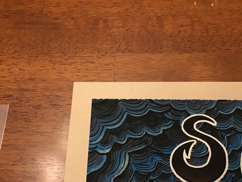 Emek Sparta Poster Hollywood Anaheim 2006 BROWN VARIANT Sperry Foo Fighters RARE - Picture 7 of 7