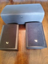Infinity Home Speakers Center Channel And 2 Minuette Speakers