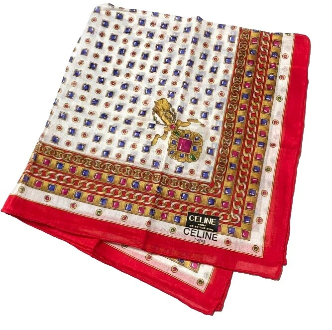 Женские шарфы и обертки с геометрическим узором CELINE