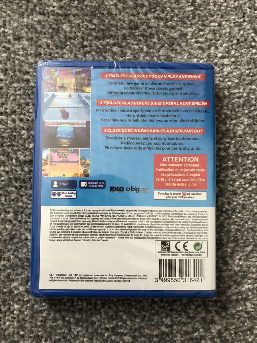 Best of arcade games vita outlet