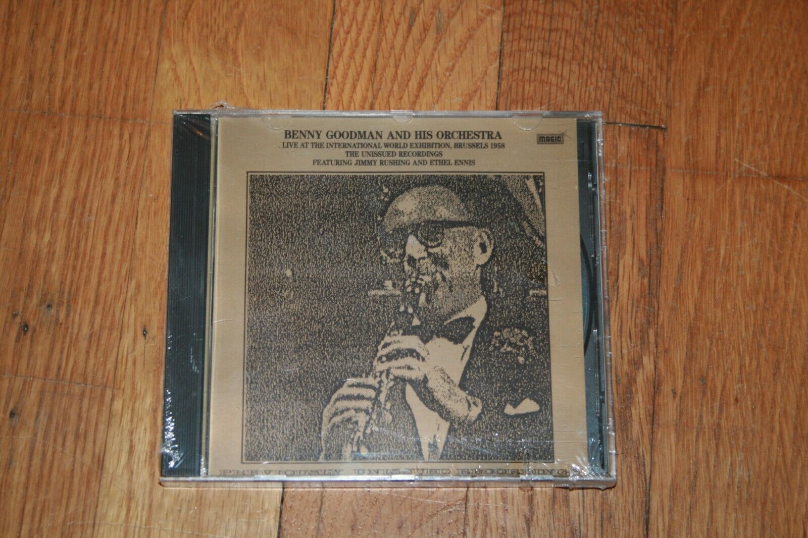 Brand New Sealed CD Benny Goodman and His Orchestra Live Int'l Brussels 1958