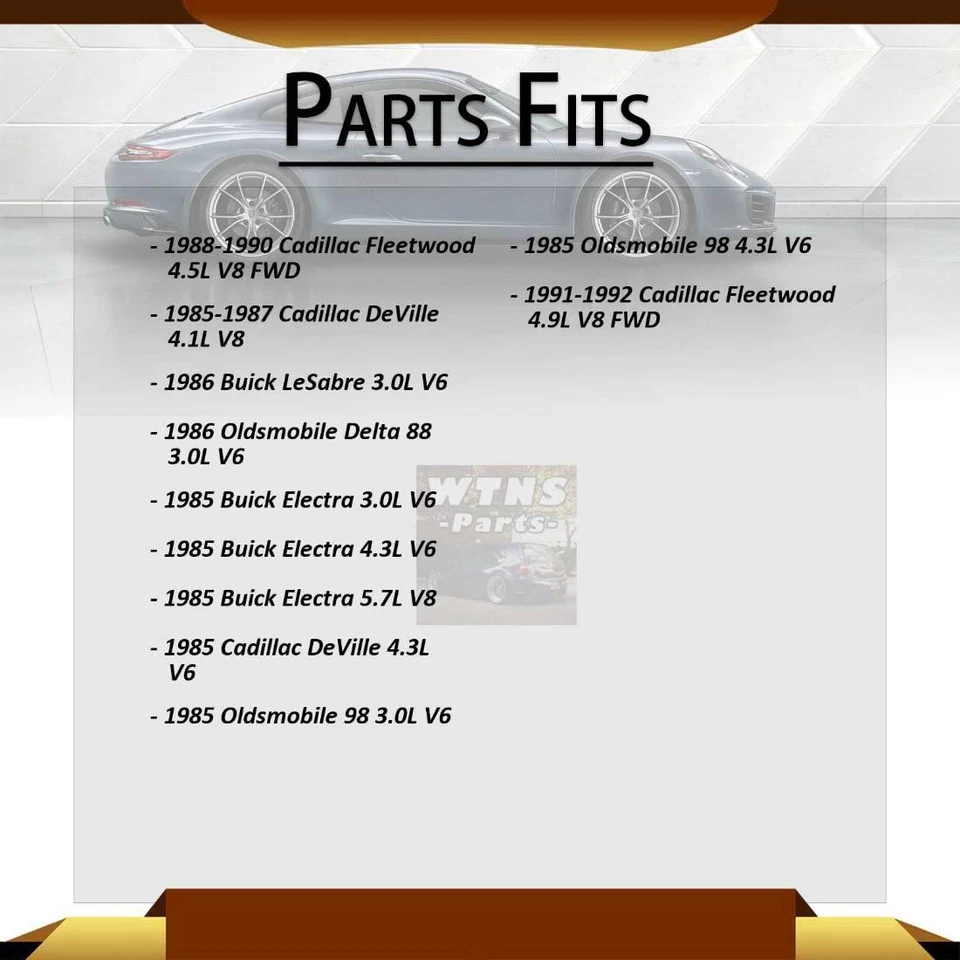 Brazo de control de suspensión inferior delantero OE Solutions 2x para Oldsmobile 98 1985-1996 Foto 3 de 4