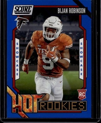 2023 Score #1 Bijan Robinson Hot Rookies Showcase #/100