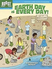 BOOST Earth Day Is Every Day! Activity Book Paperback Heather All