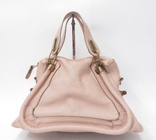 Autentica borsa a tracolla CHLOE Paraty media in pelle a 2 vie I#50849