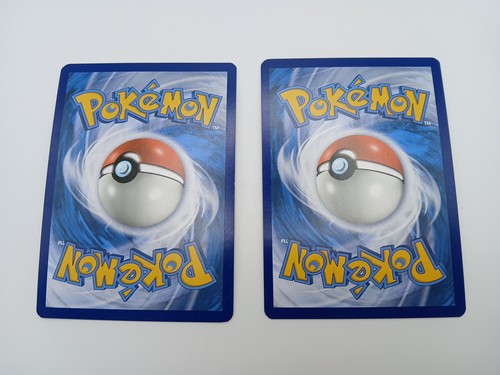 Bulbasaur 1/18 & Magikarp 8/18 - Detective Pikachu Commons Holo LP Pokemon Cards - Picture 2 of 2