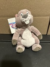 Disney Store Mini Bean Bag Gopher 8 Inch Plush Winnie The Pooh