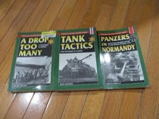 Stackpole Military Lot of 3 Panzers in Normandy/Tank Tactics/A Drop Too Many