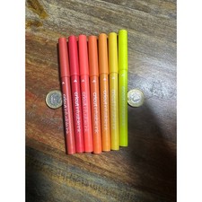 Cricut Infusible Ink Pen Set 7 Pack 0.4 Fine Point Warm Tones Red Orange Yellow